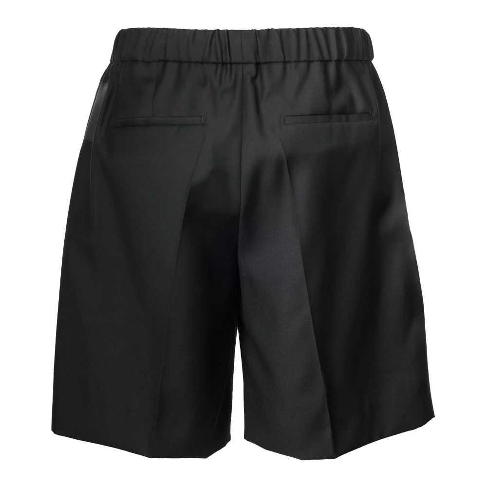 Givenchy Bermuda Shorts met Koord en Logo Black Heren