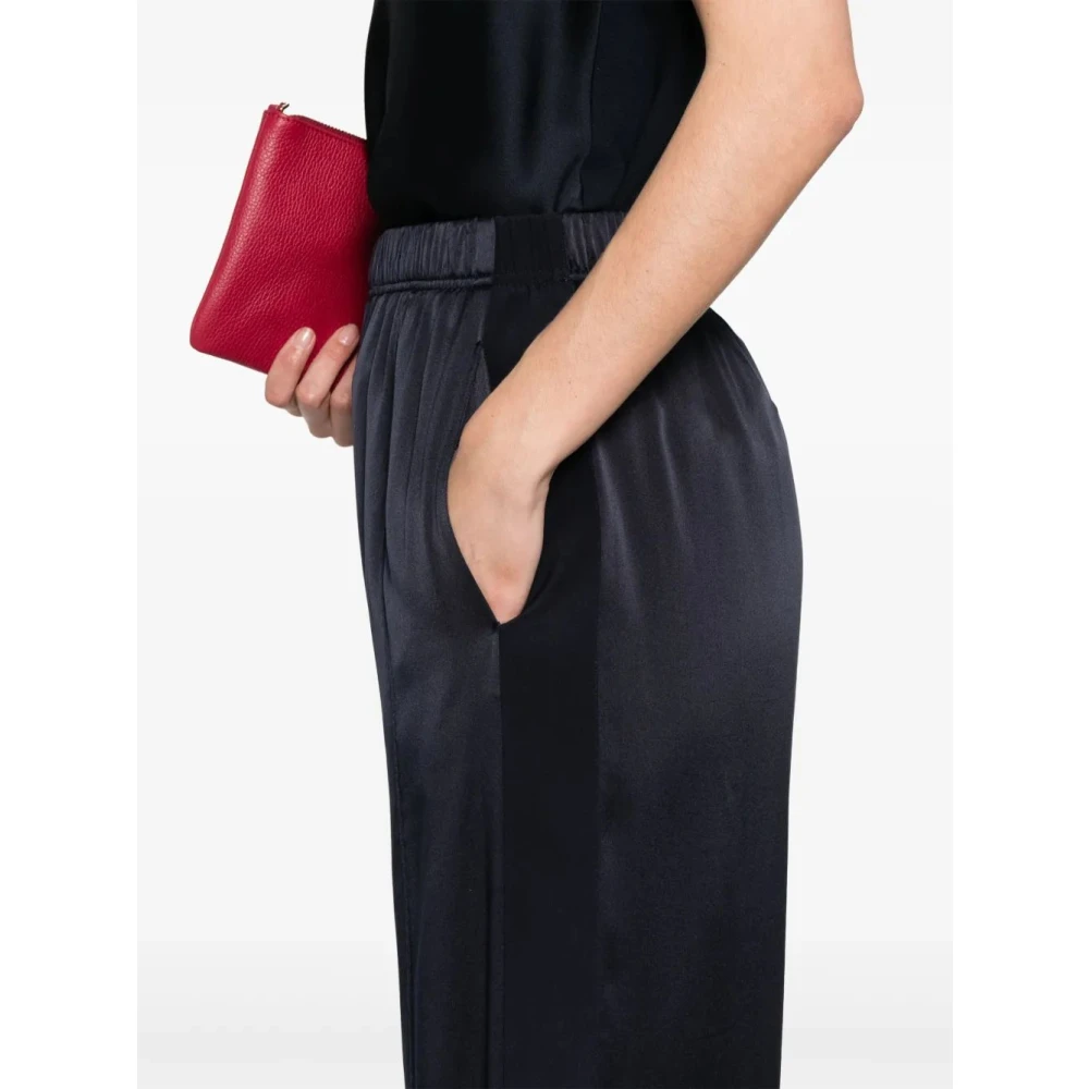 Forte Zijden Jogger Set Black Dames