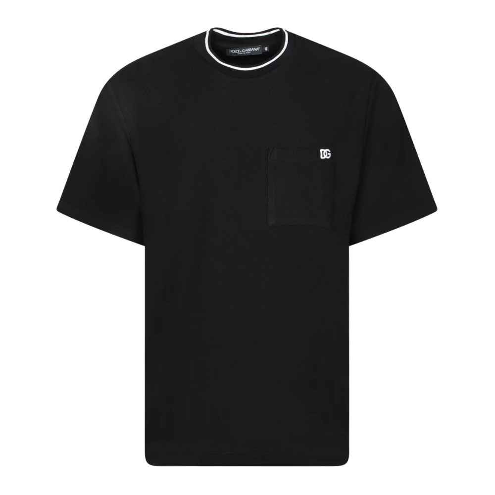 Dolce & Gabbana Mannelijk Wit Tops Heren, Xs, T-Shirts