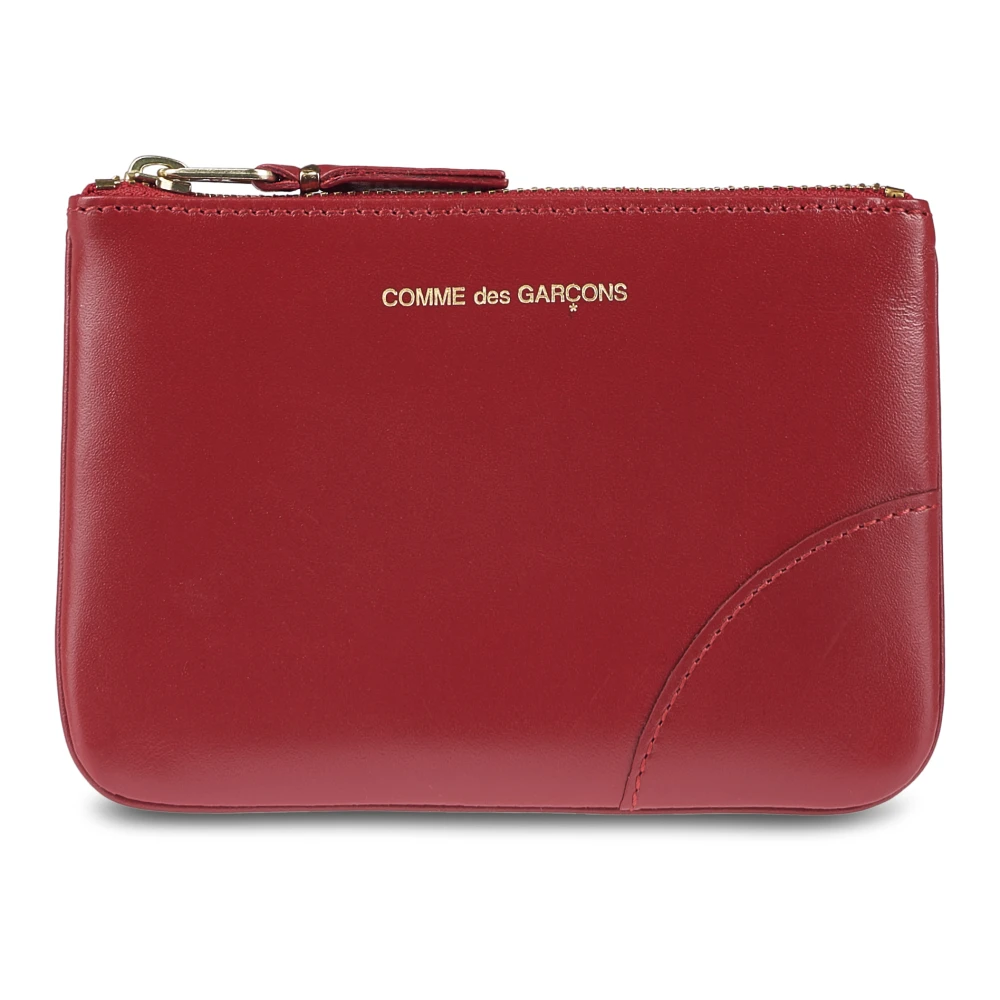 Comme Des Garçons Unisex Red Classic Leather Line Wallet - Wallets & Cardholders - One Size - Accessories