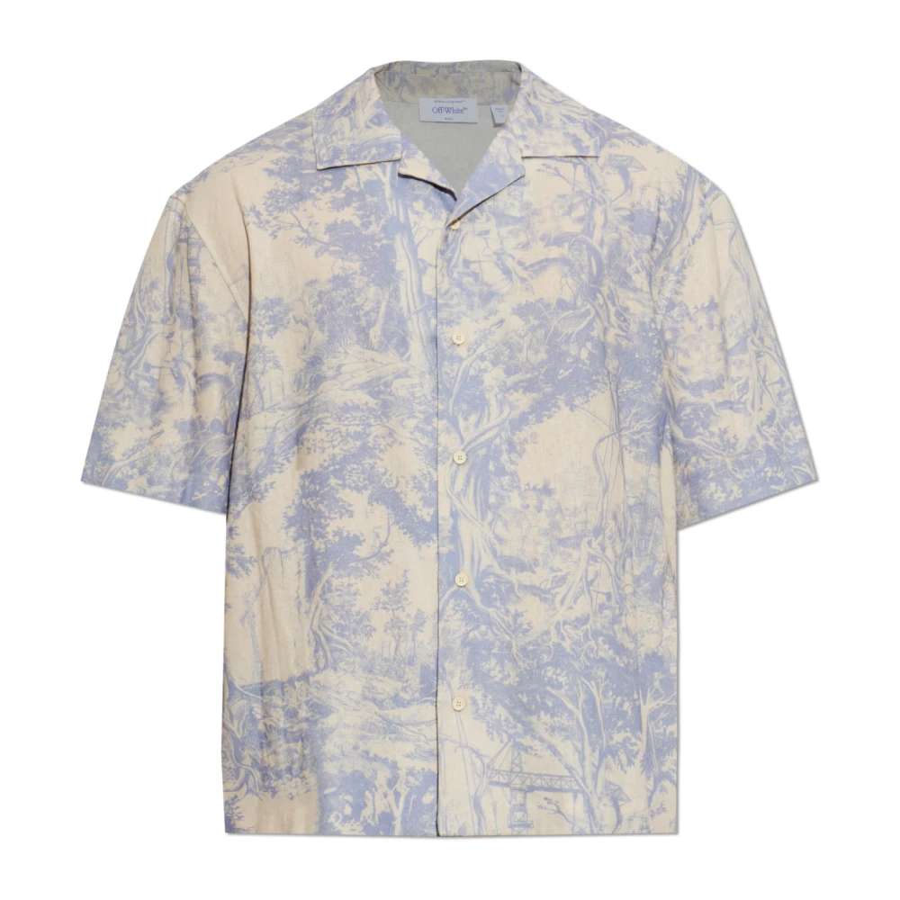 Off White Uomo Beige Magliette, S, New,