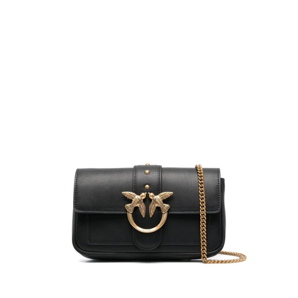Pinko Black Love One Pocket - Female - Cross Body Bags - One Size - Bags