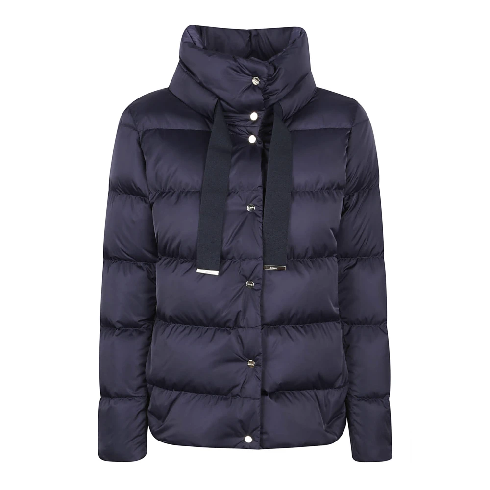 Herno Blue Goose Donzen Gevoerde Jas Blue Dames