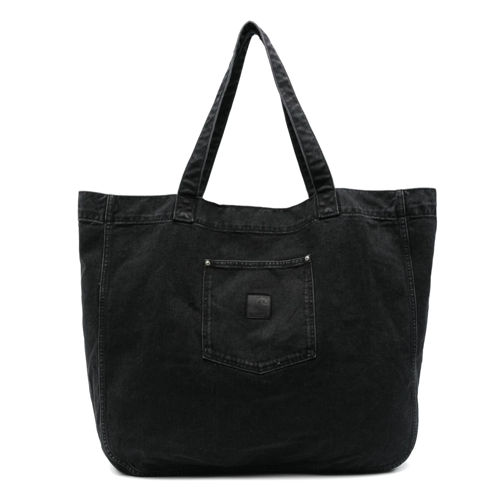Carhartt WIP Stijlvolle Rivet Tote Tas Black Dames