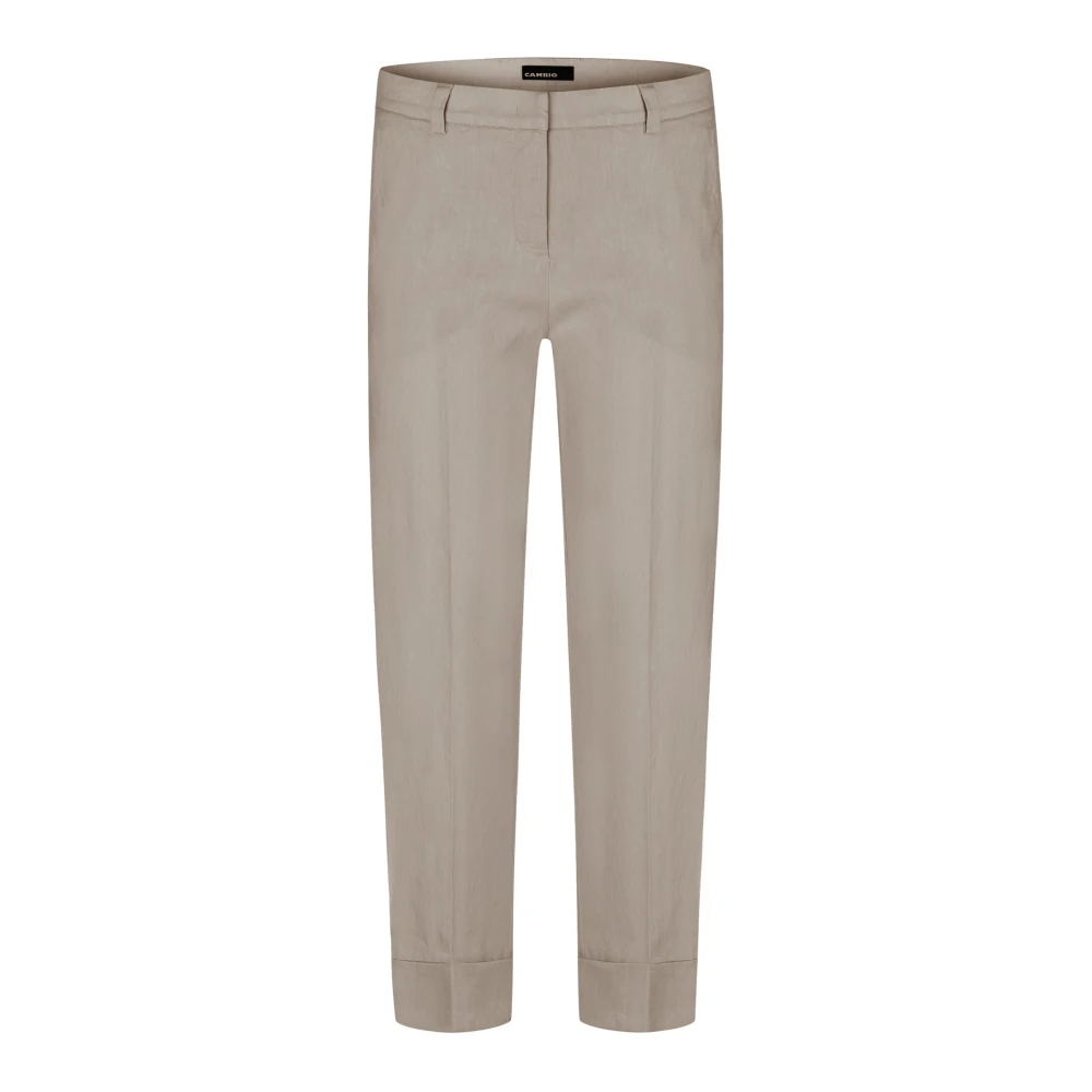 Cambio Women's Beige Chinos - Chinos - L - Trousers