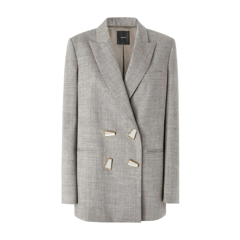 pinko Stijlvolle Jas voor Vrouwen Beige Dames