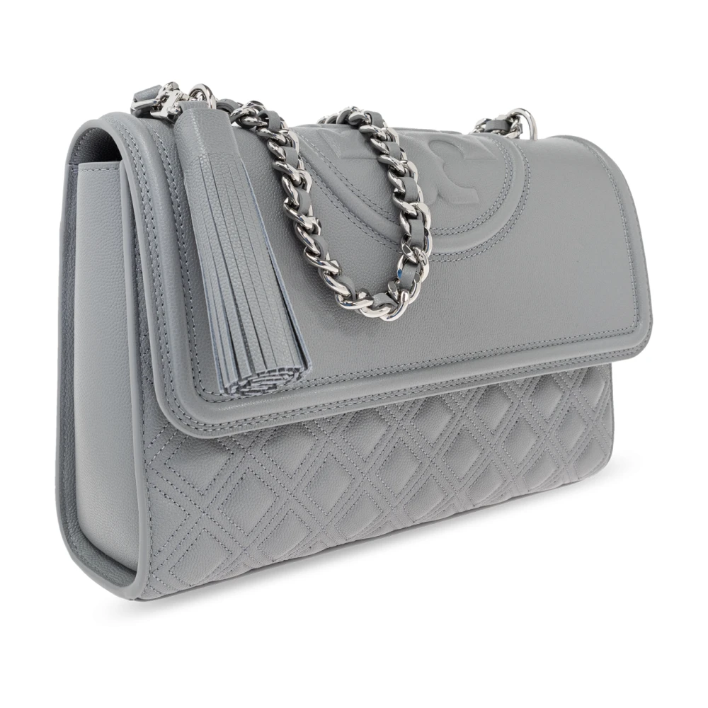 TORY BURCH Zachte schoudertas Gray Dames
