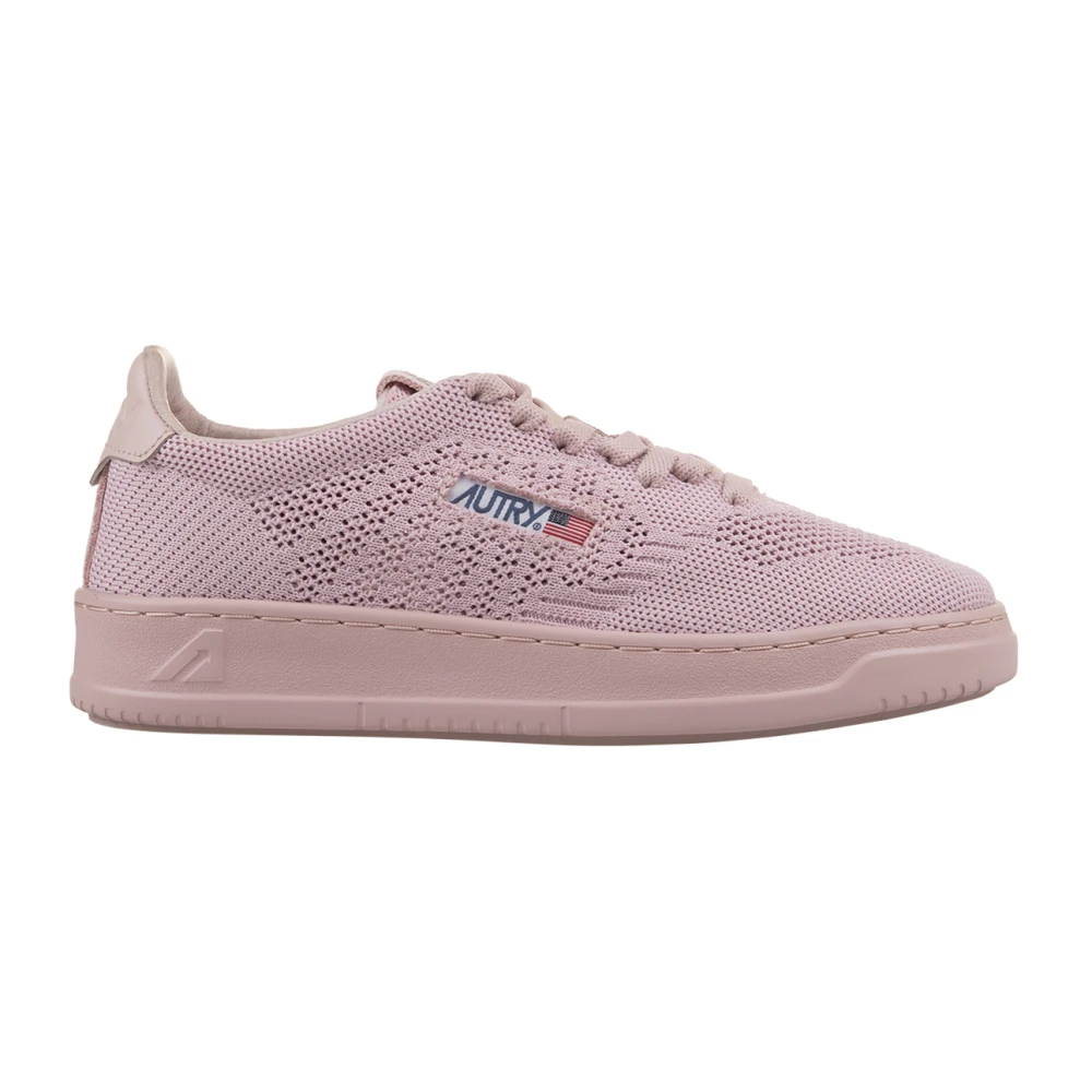 Autry Easeknit Lage Sneakers Dames Schoenen Roze