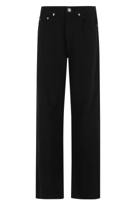 Svarta Featherweight Logan Jeans
