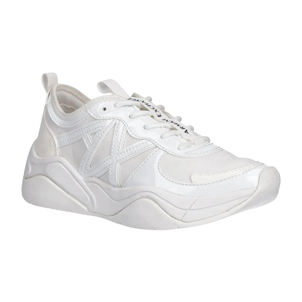Armani Exchange Donna Bianco Scarpe, 37 Eu, New, - Immagine 3