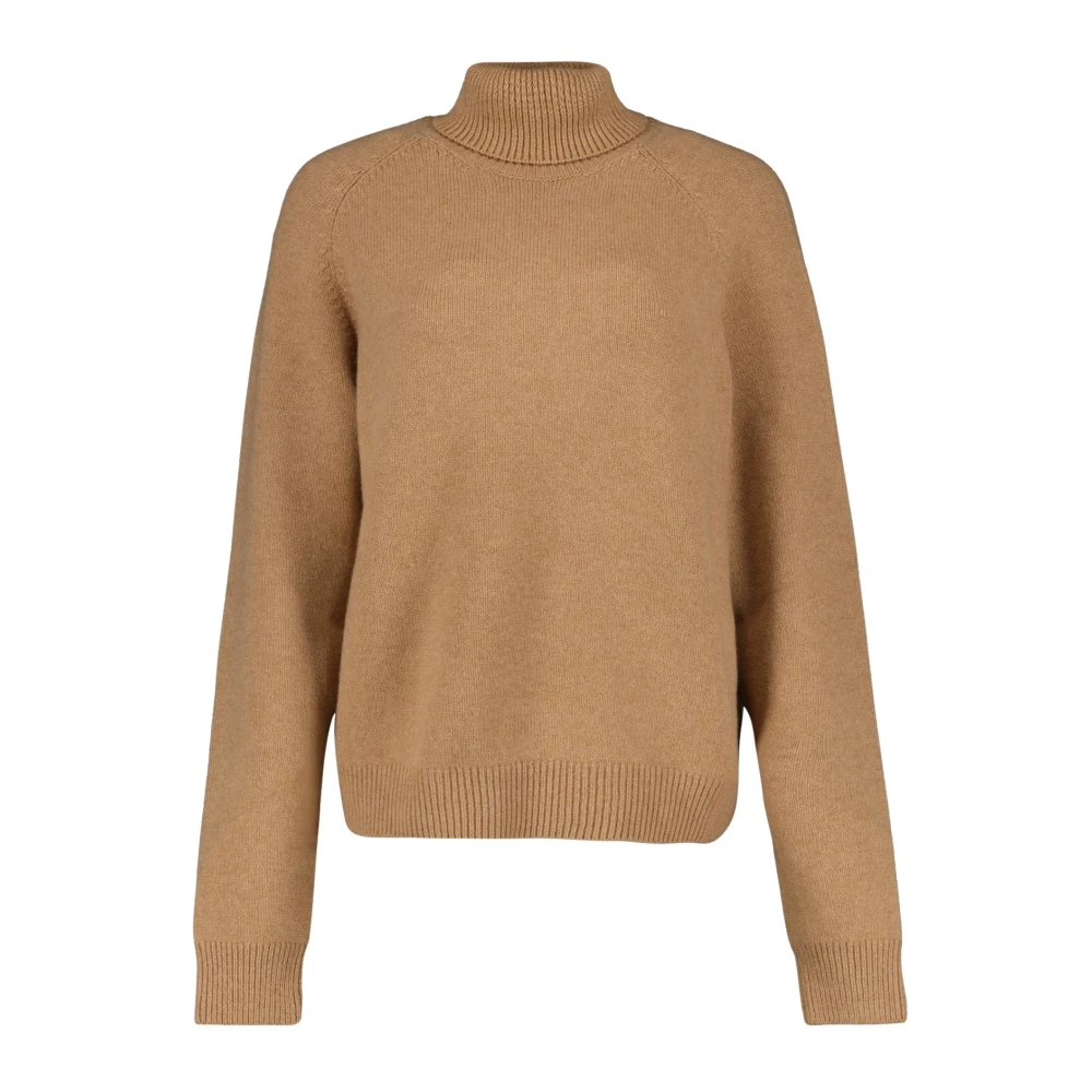 Fendi Kasjmier Coltrui Trui Bruin Brown Dames