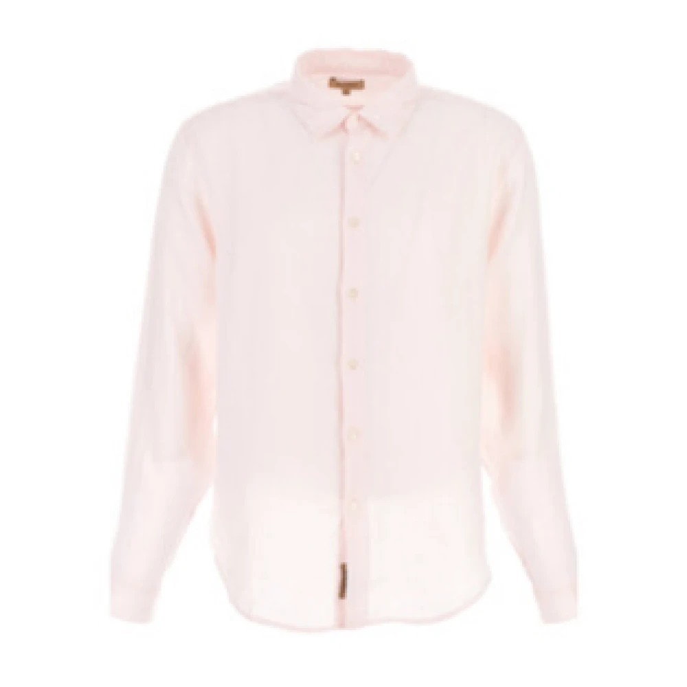 Woolrich Hombre Rosado Camisas, Rosa, Talla: Xl