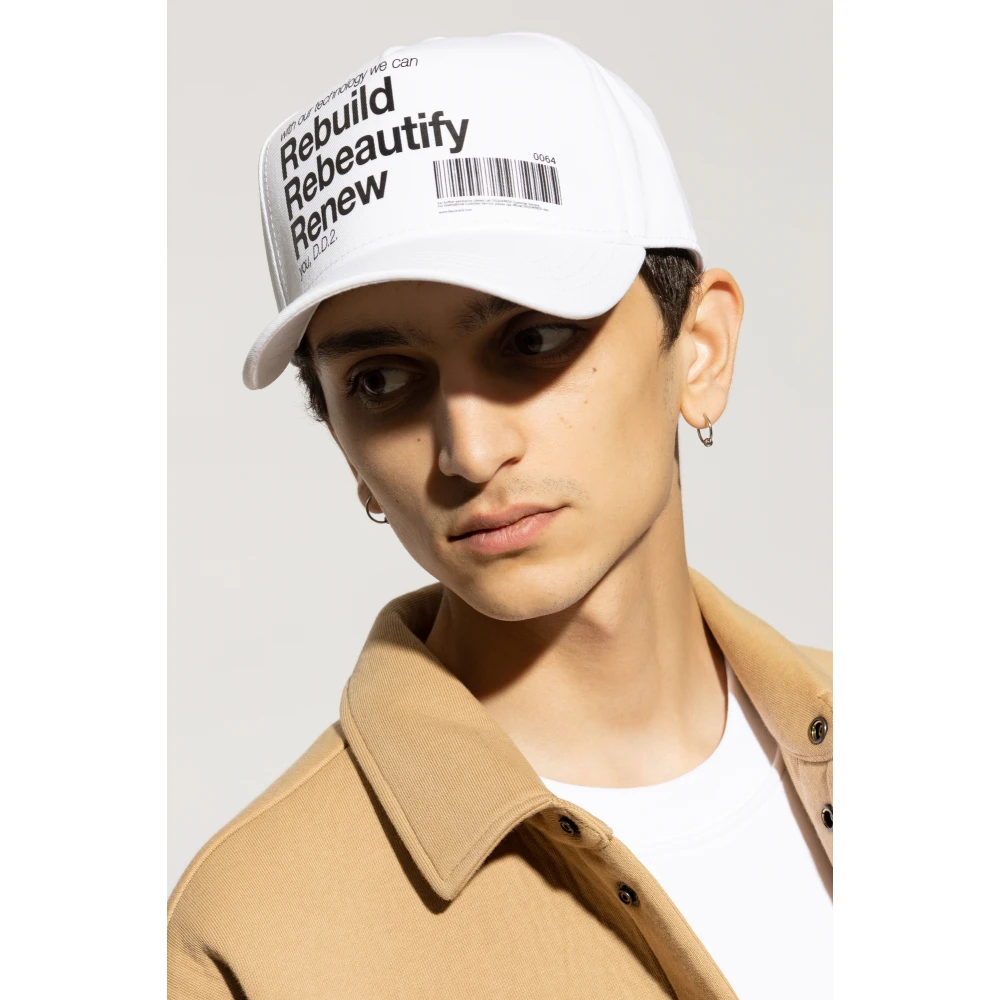 Dsquared2 Baseball Cap White Heren