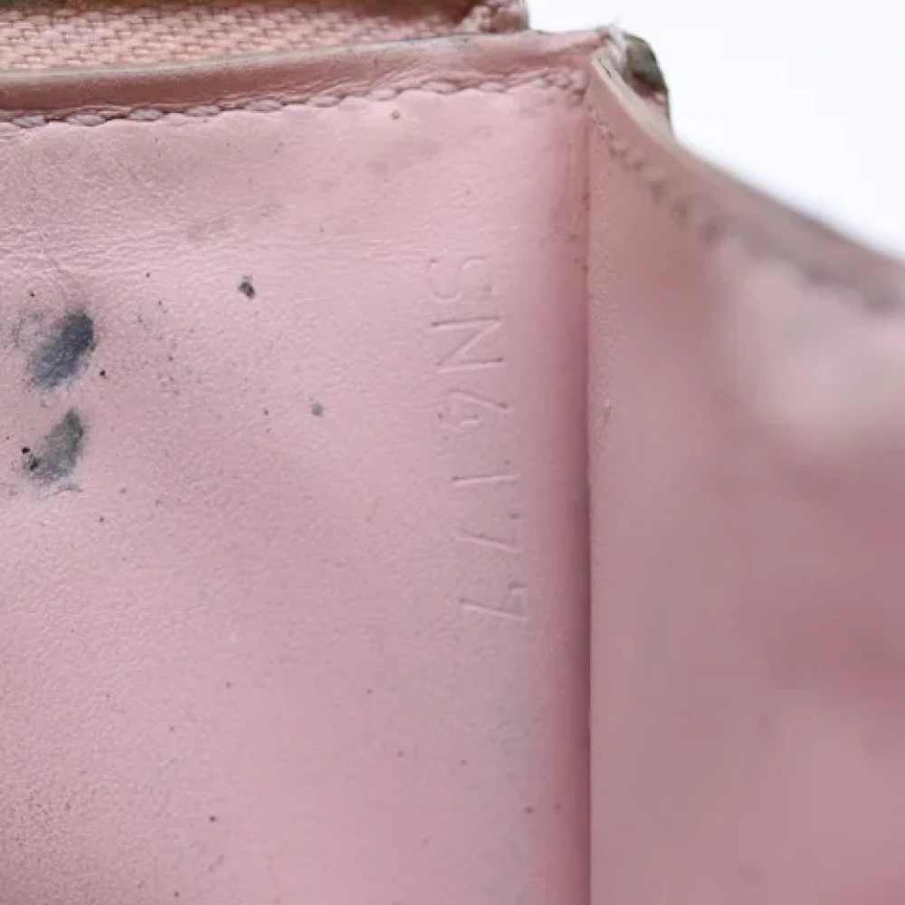 Louis Vuitton Vintage Pre-owned Leather wallets Pink Dames