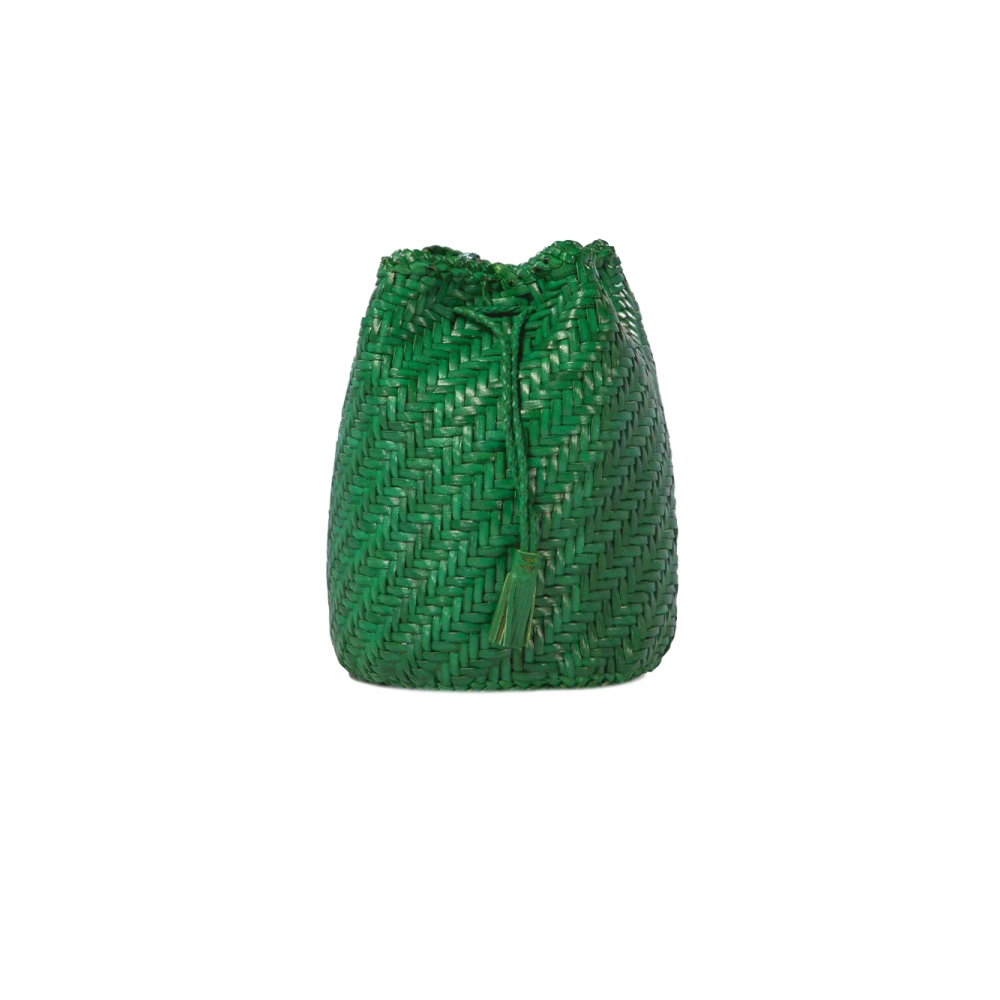 Dragon Diffusion Stijlvolle leren handtas voor vrouwen Green Dames