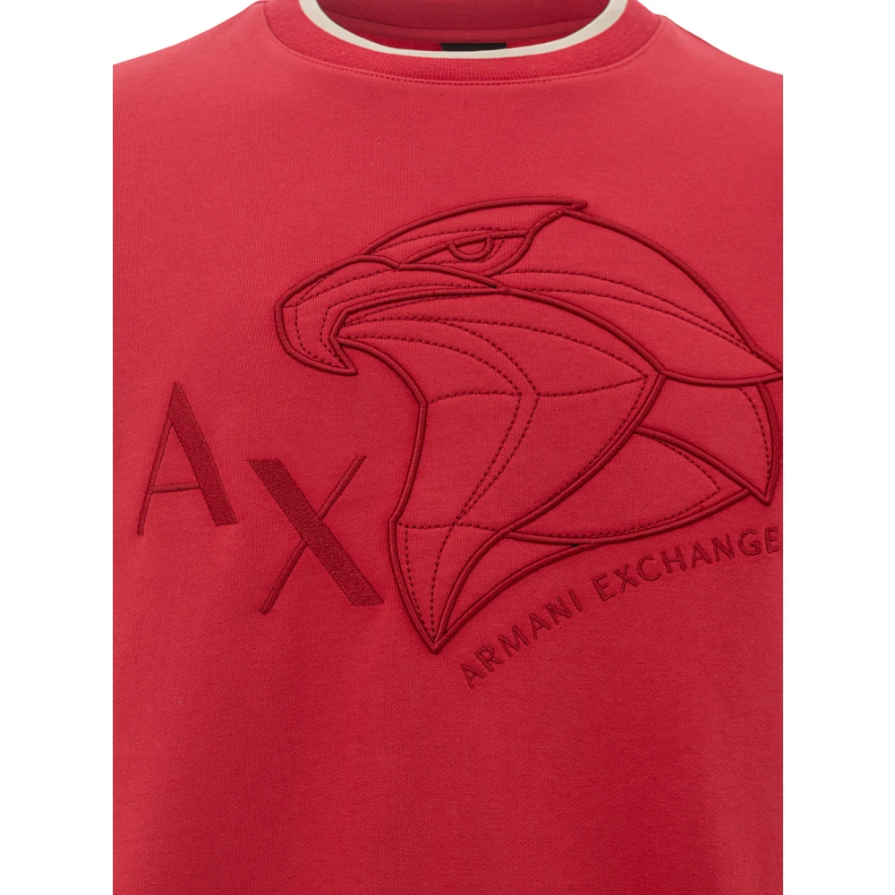 Armani Exchange Sweatshirts Red Heren