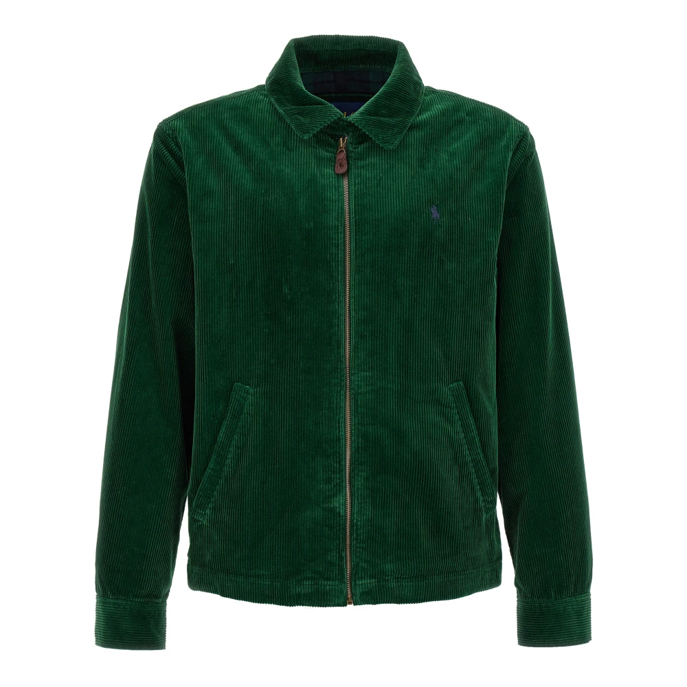 Polo Ralph Lauren Men's Green Wynton Corduroy Jacket - Light Jackets - M - Jackets