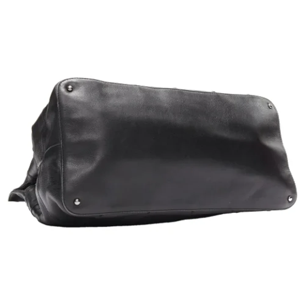 Chanel Vintage Pre-owned Leather chanel-bags Black Dames