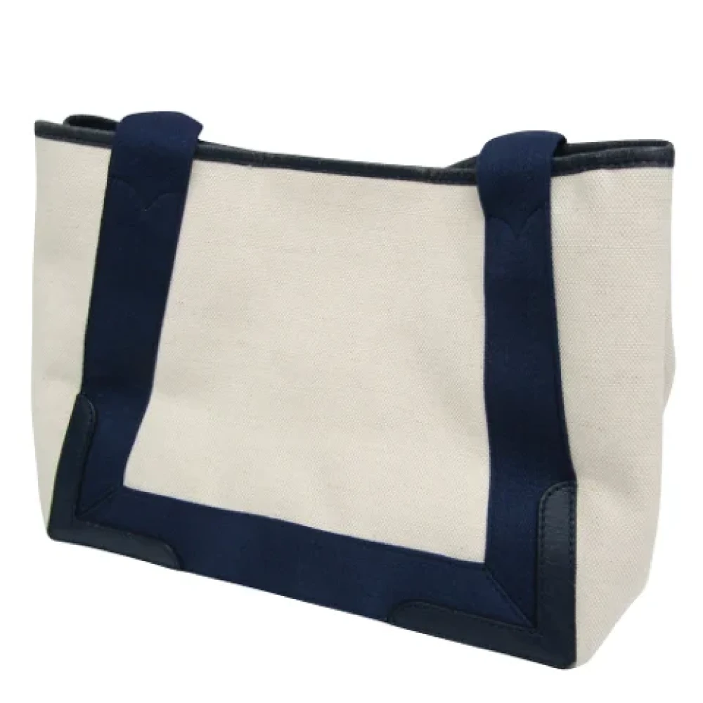 Balenciaga Vintage Pre-owned Canvas handbags White Dames