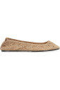 crochet-knit-ballet-flats