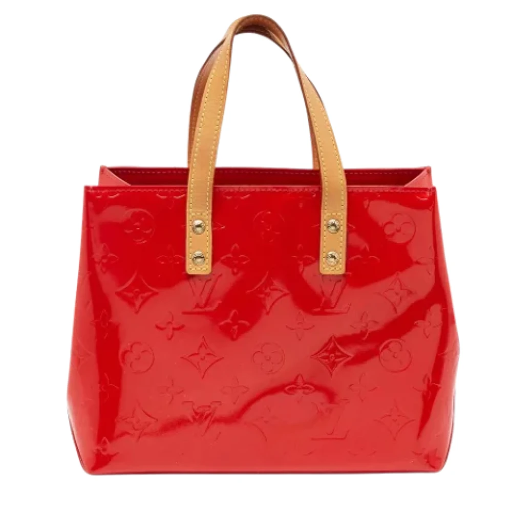 Louis Vuitton Vintage Pre-owned Leather totes Red Dames