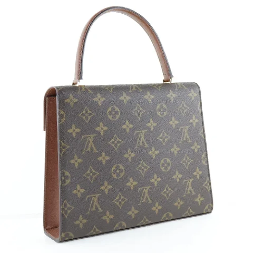 Louis Vuitton Vintage Pre-owned Canvas handbags Brown Dames