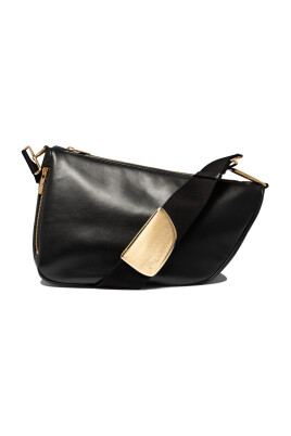 black-shoulder-bag-with-shield-design