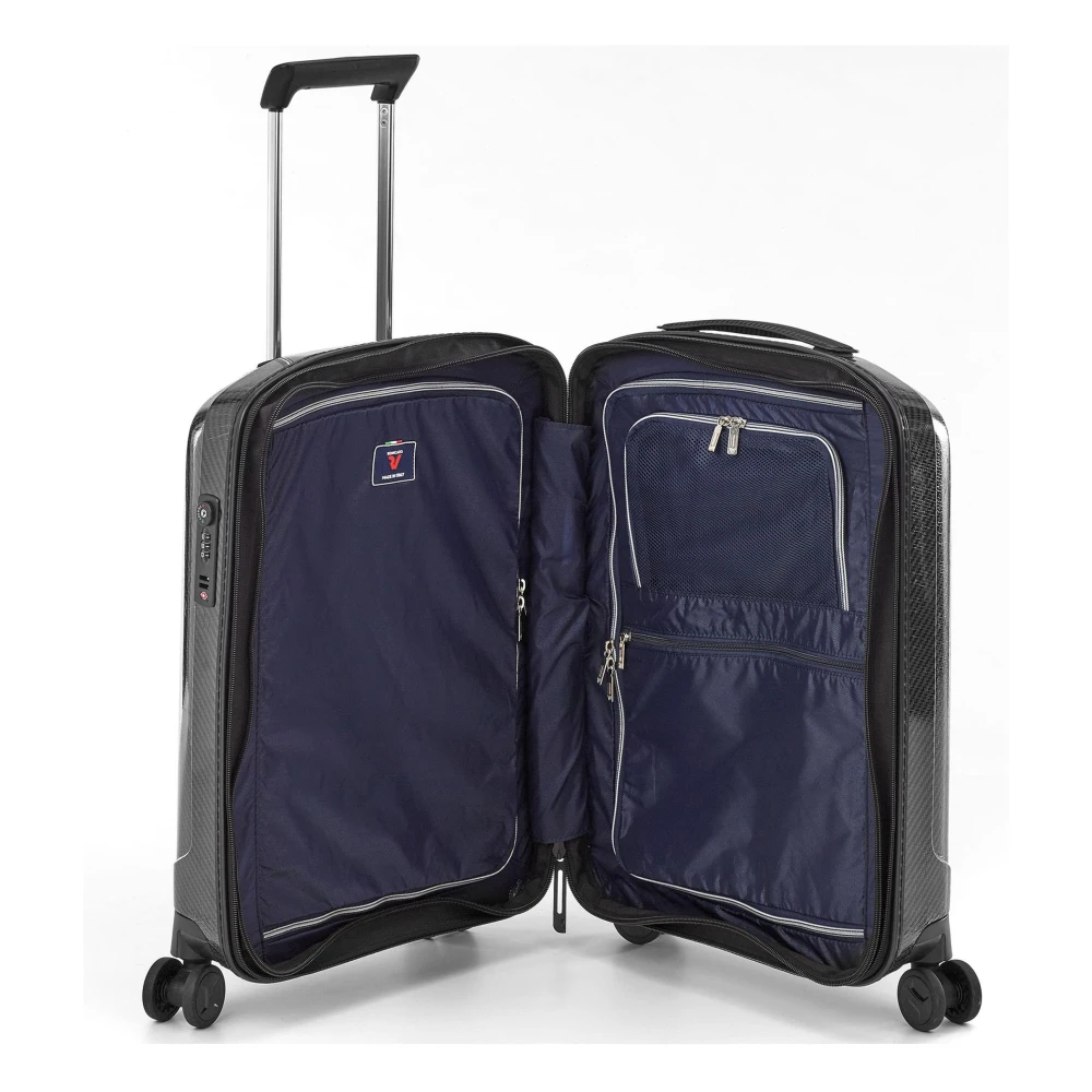 Roncato Glam Deluxe Cabin Trolley Bagage Black Unisex