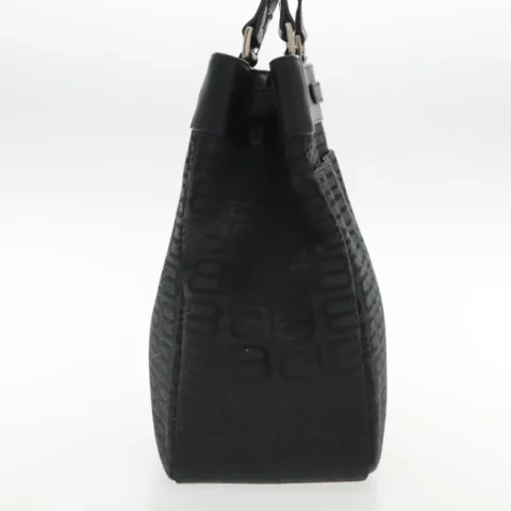 Balenciaga Vintage Pre-owned Canvas balenciaga-bags Black Dames