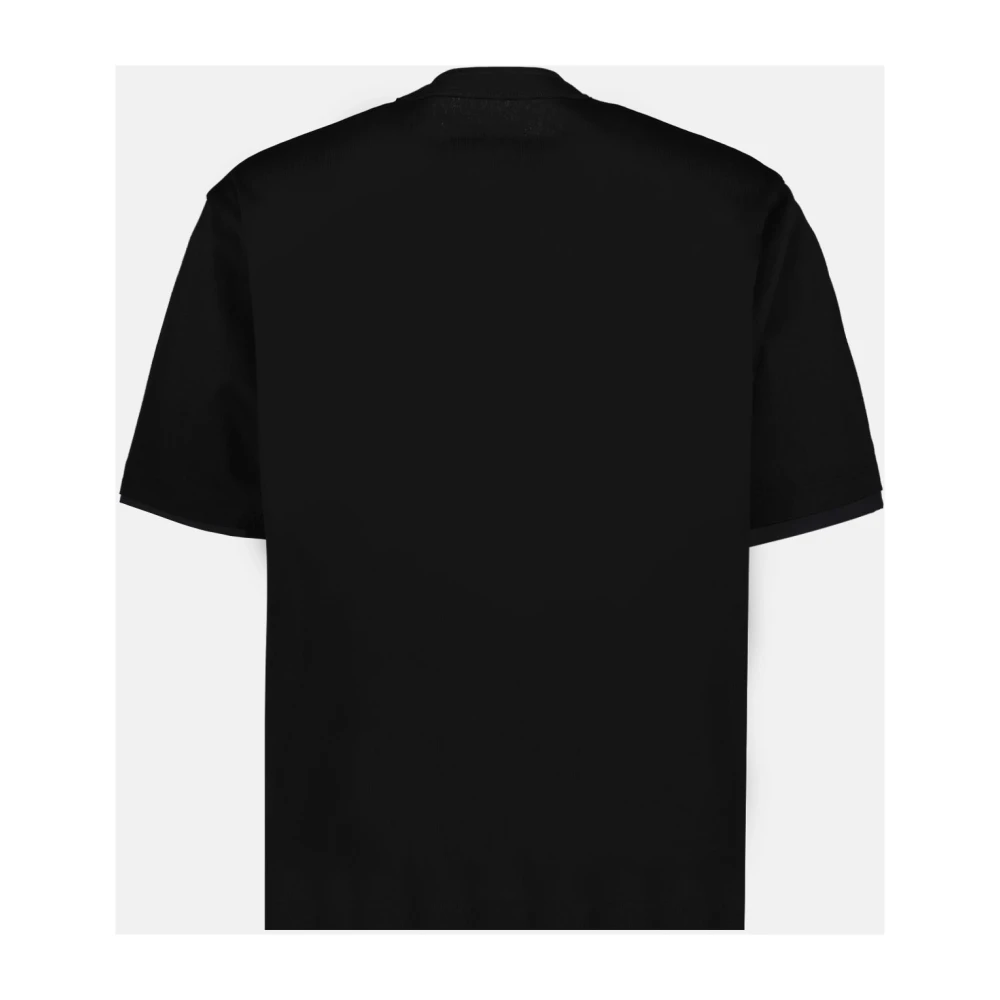 Sacai Zak T-shirt Black Heren