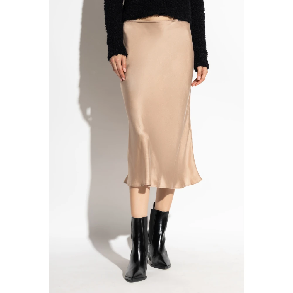 Blumarine Zijden rok Beige Dames