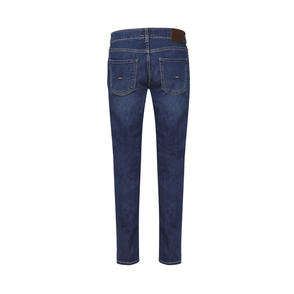 Fay Slim Fit Blauwe Denim Jeans Blue Heren