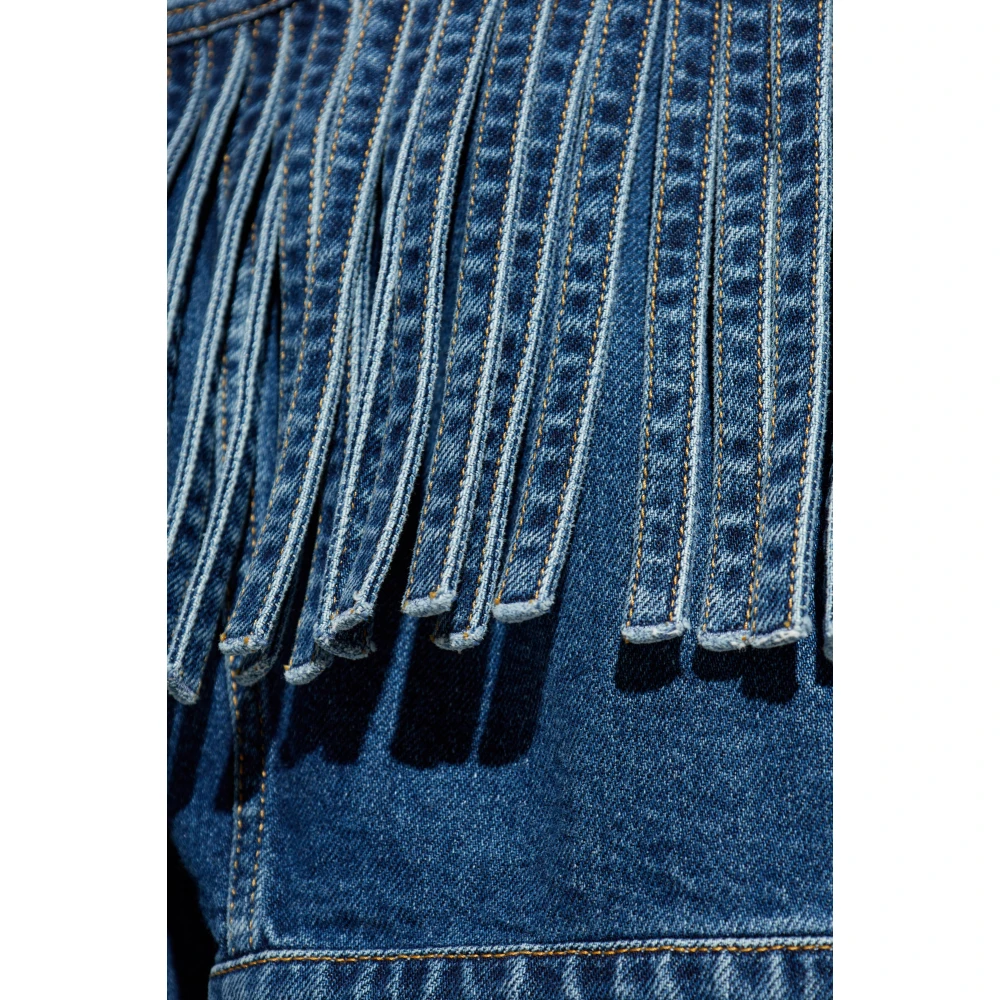 Moschino Denim jas Blue Dames