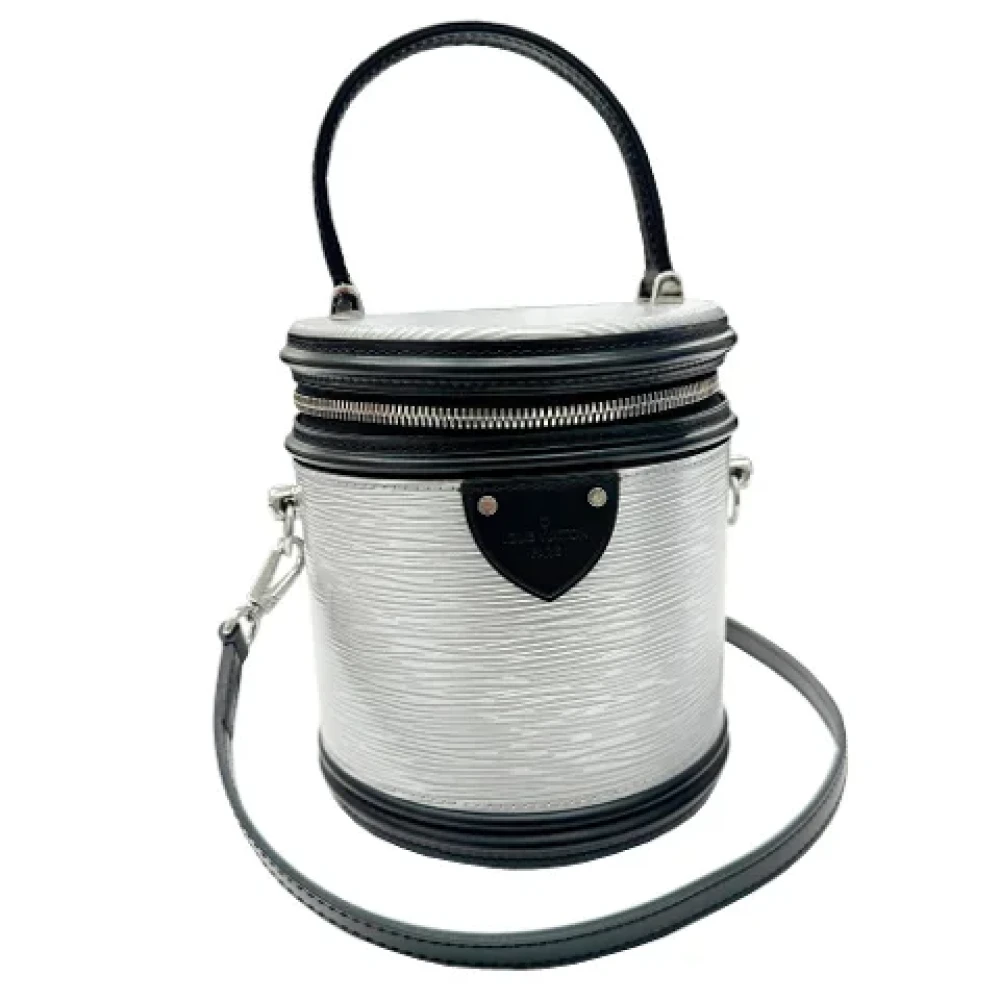 Louis Vuitton Vintage Pre-owned Leather louis-vuitton-bags Gray Dames