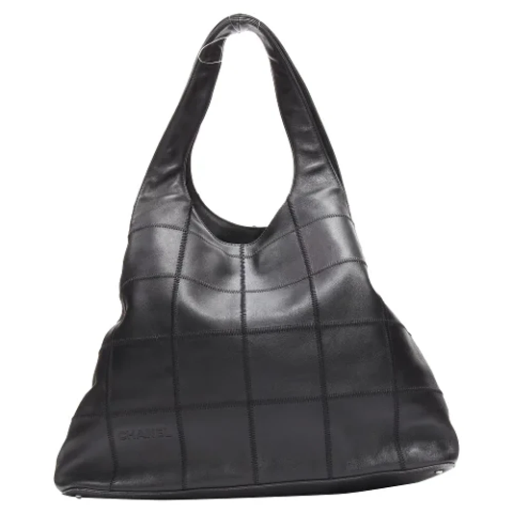 Chanel Vintage Pre-owned Leather chanel-bags Black Dames
