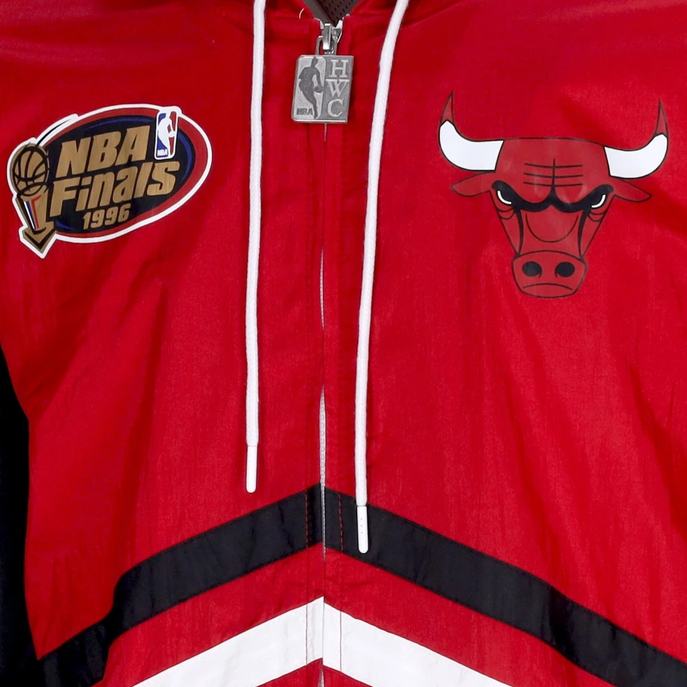 Mitchell & Ness Chicago Bulls NBA Windbreaker Red Heren