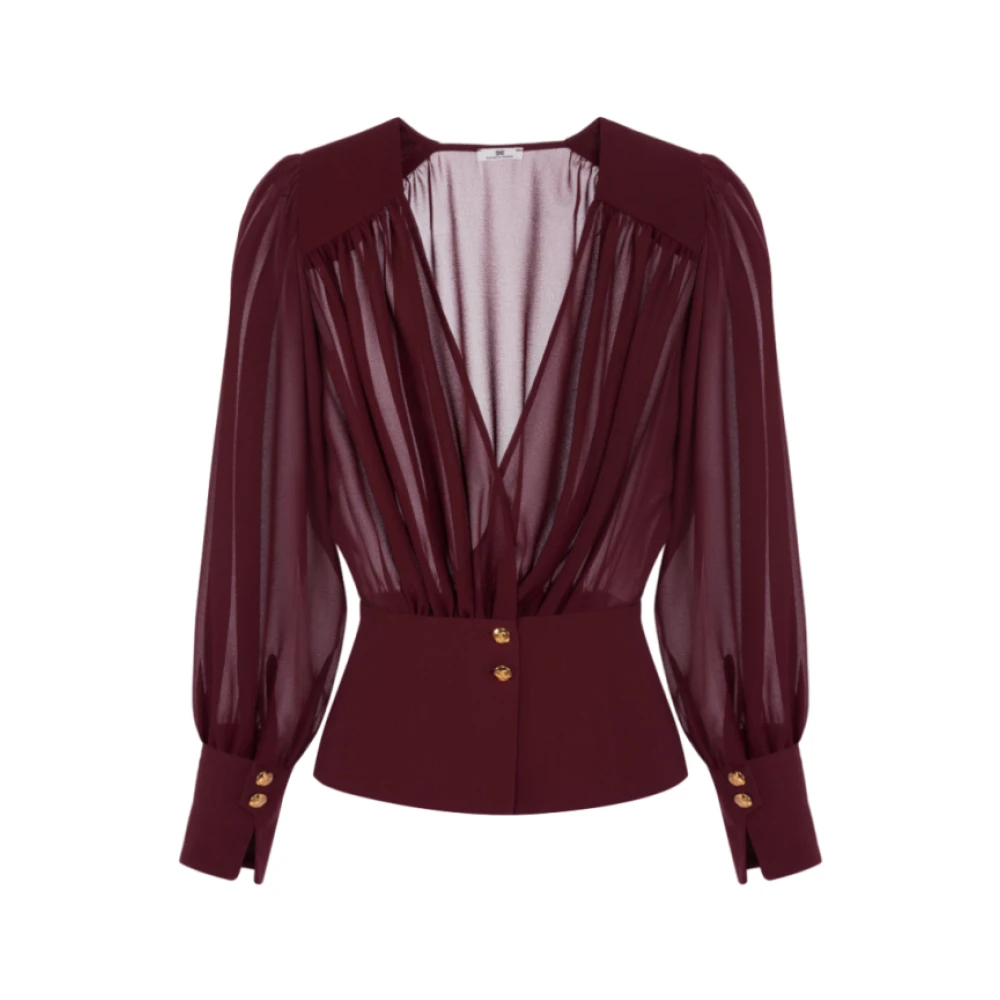 Blouses & Shirts > Blouses - - Elisabetta Franchi - Modalova