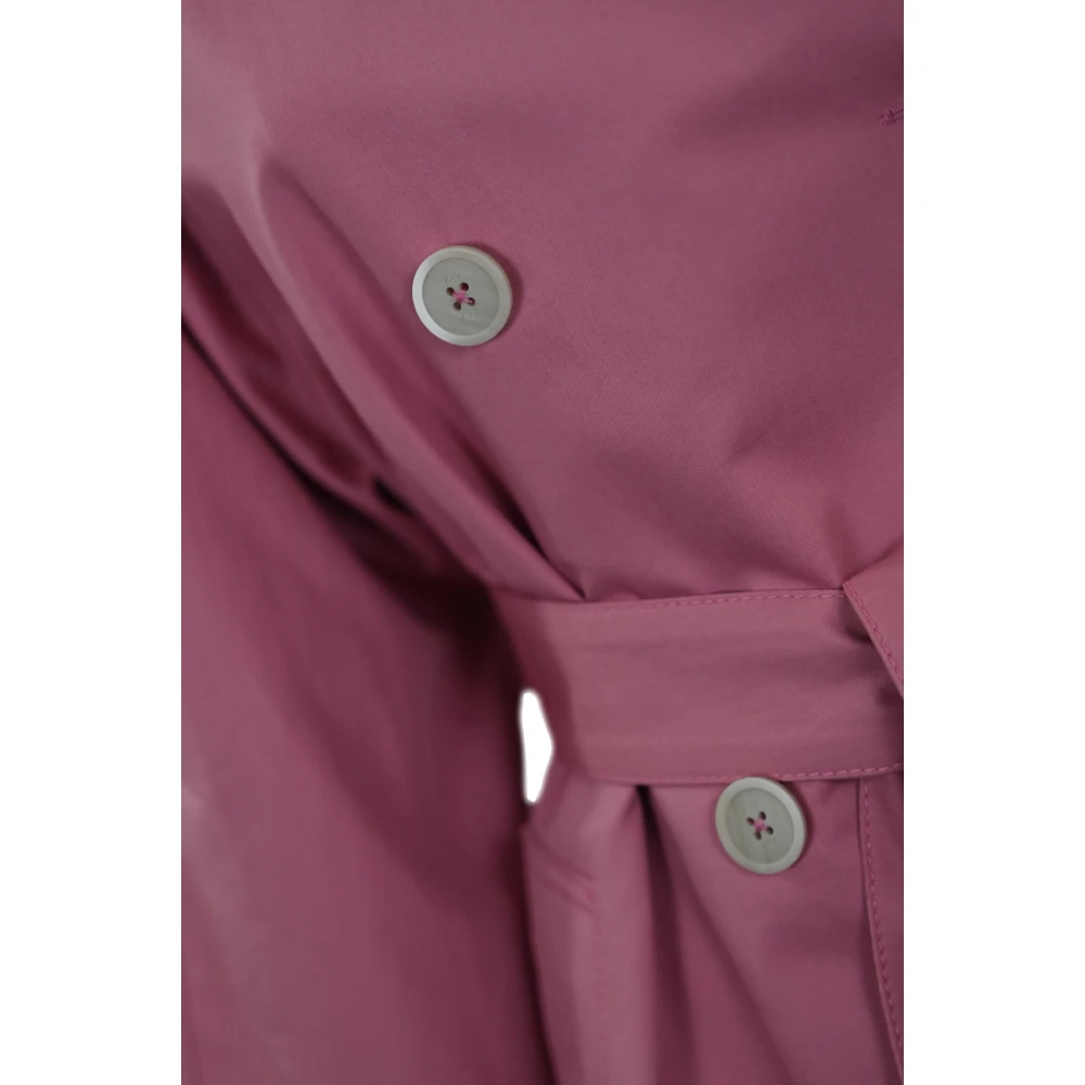 Fay Trench Coats Pink Dames