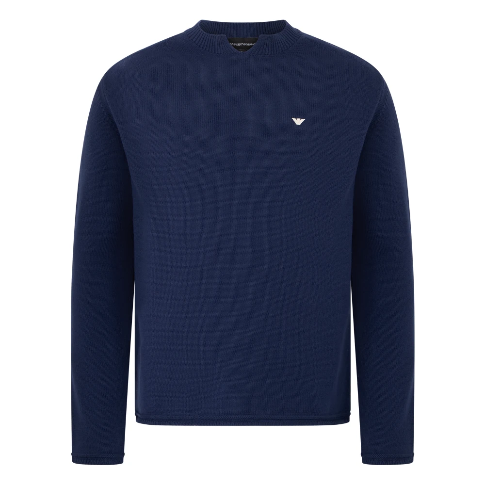 Emporio Armani Uomo Blu Maglie, M, New,