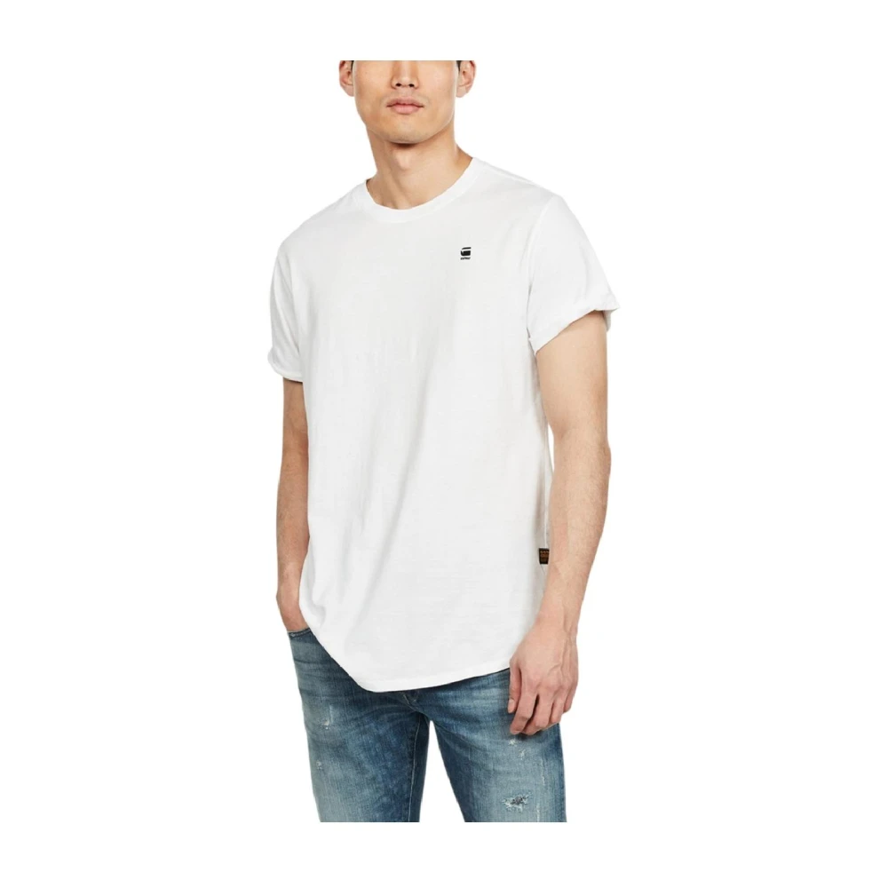 G-Star Men's White T-Shirts, M, Lash T-Shirt