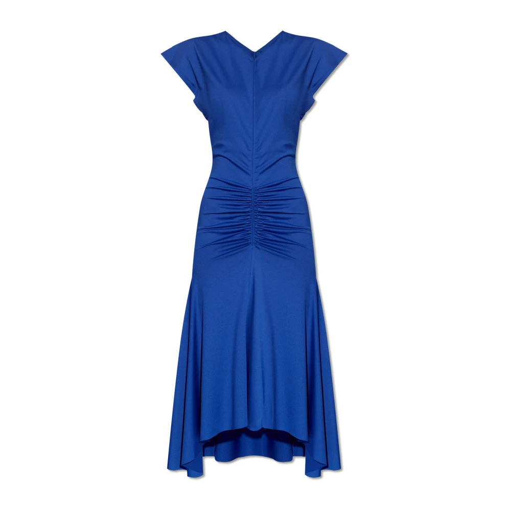 Victoria Beckham Gedrapeerde jurk Blue Dames