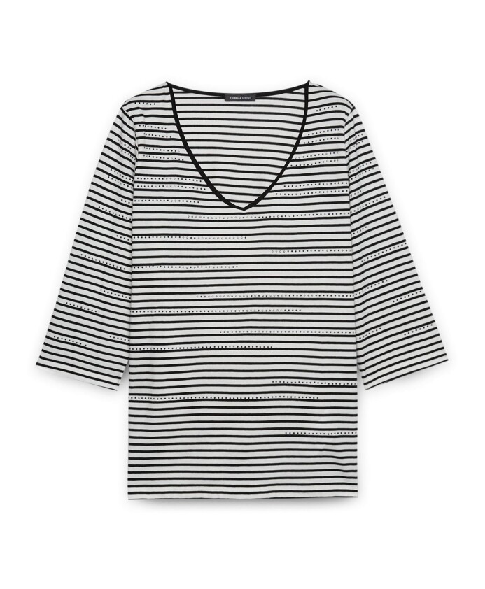 t-shirt-raye-avec-strass
