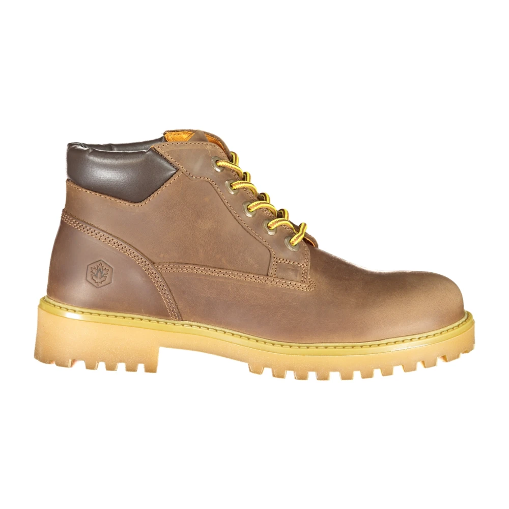 Lumberjack Men's Brown River Lace-Up Boot - Lace-Up Boots - 9 Uk - Shoes