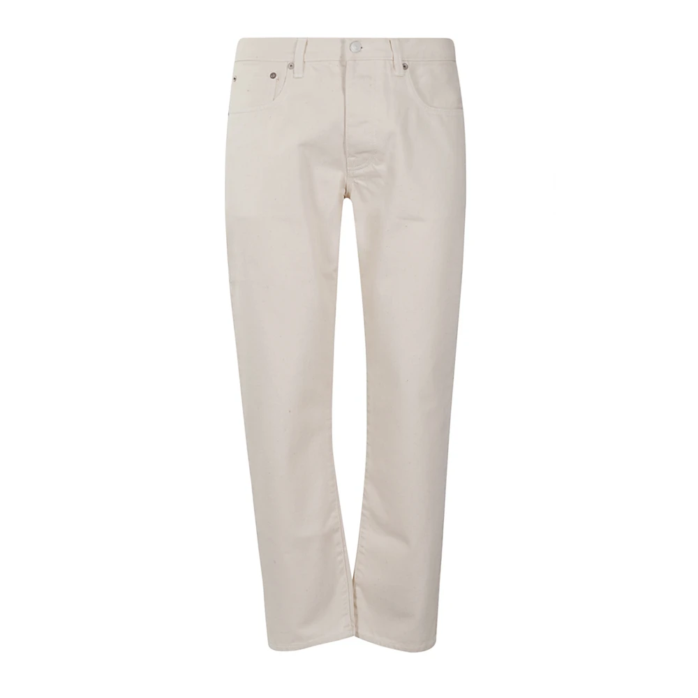 Fortela Denim Broek met Vijf Zakken Beige Heren