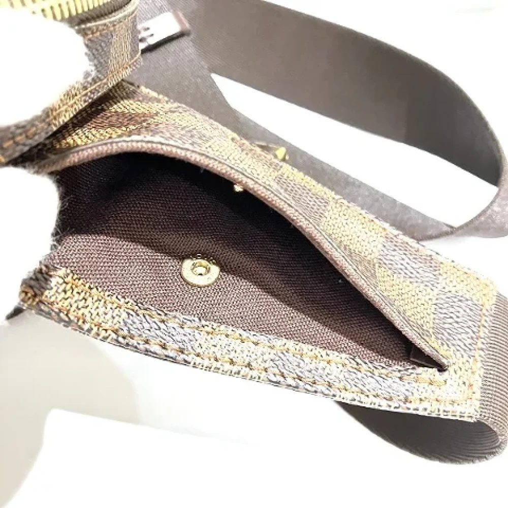 Louis Vuitton Vintage Pre-owned Canvas shoulder-bags Brown Heren