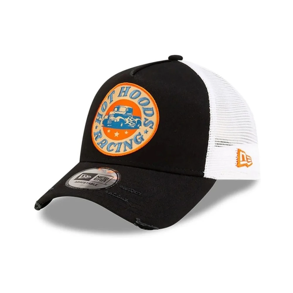 new era Zwarte Hot Hoods Patch Trucker Pet Black Heren