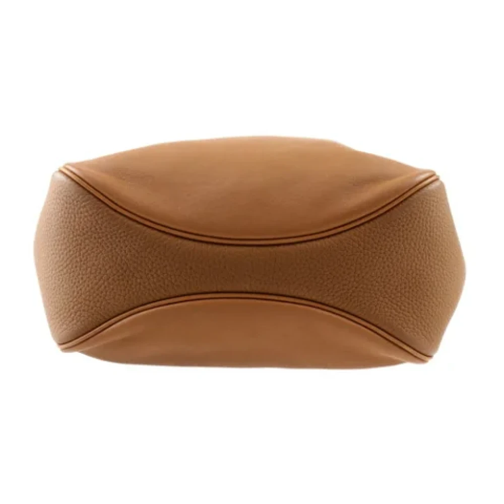 Hermès Vintage Pre-owned Leather shoulder-bags Brown Dames