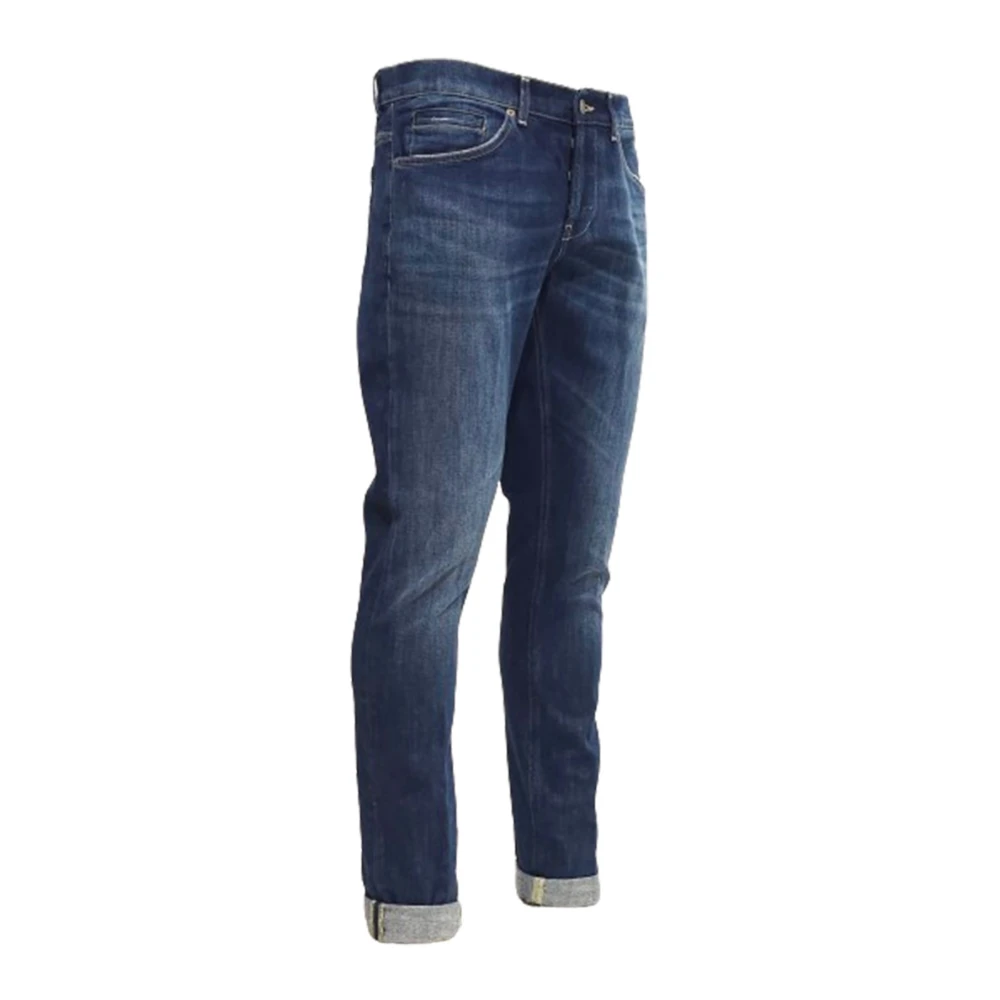 Dondup Skinny Fit Jeans in Donkerblauw Blue Heren