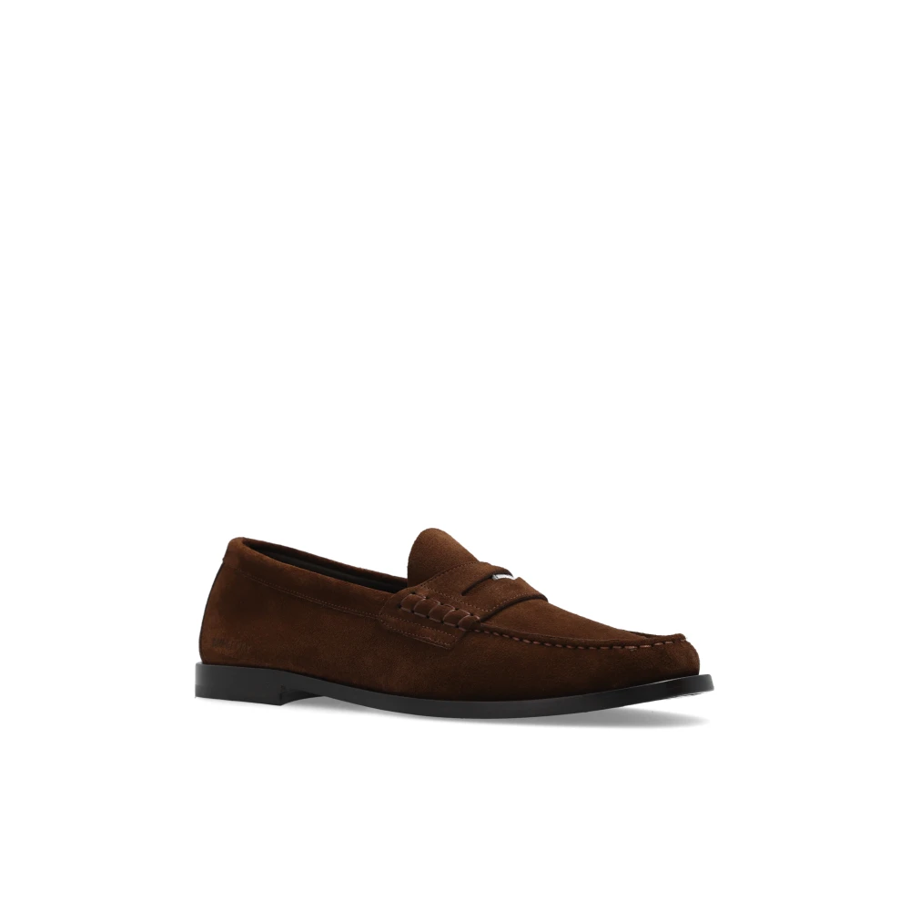 Burberry hotsell suede loafers