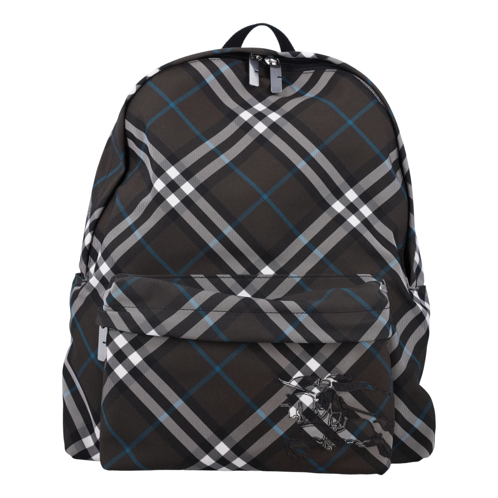 Burberry Klassieke Check Rugzak Black Heren
